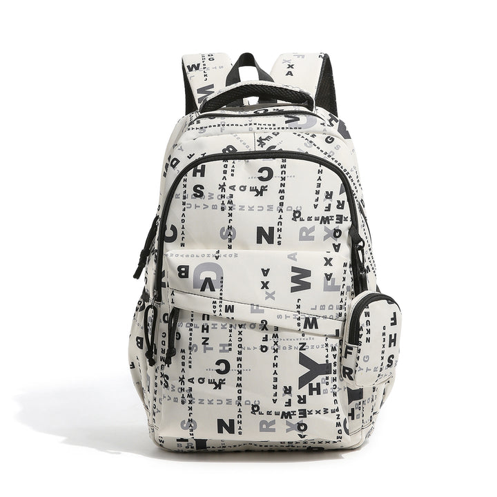 Graphic Print Multi-Compartment Backpack