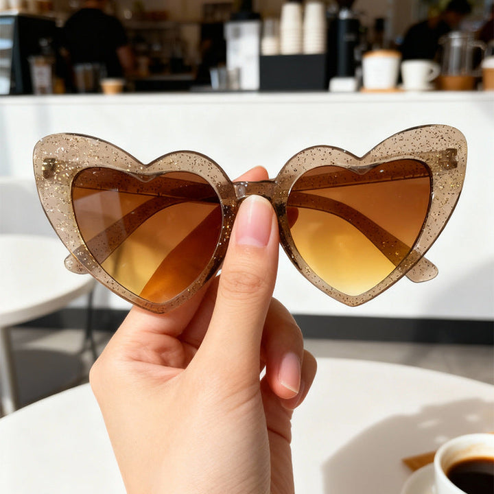 Vintage Heart-Frame Sunglasses Kalsten