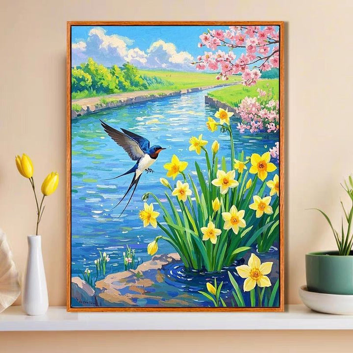 Nature-Inspired Decorative Canvas Art Kalsten