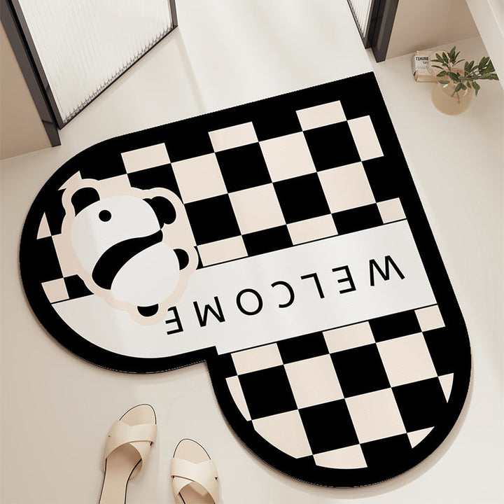 Artistic Non-Slip Area Mat