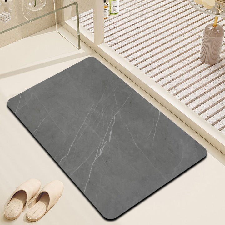 Luxury Marble Texture Bath Mat Kalsten