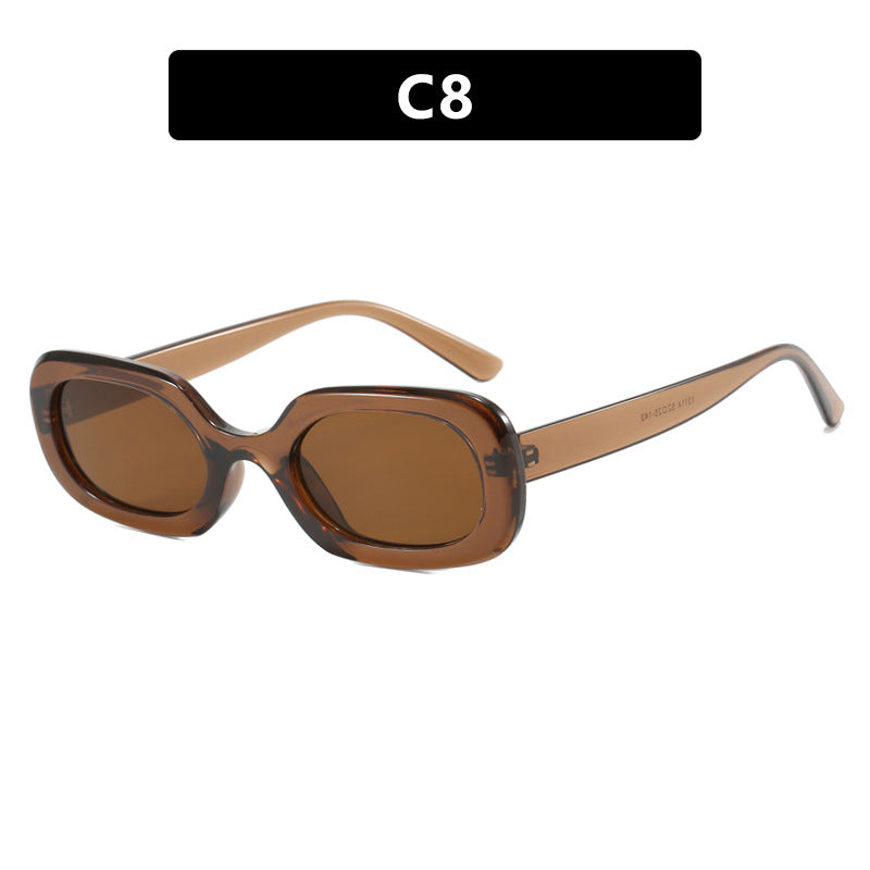 Women's oversized sunglasses with unusual pattern Kalsten