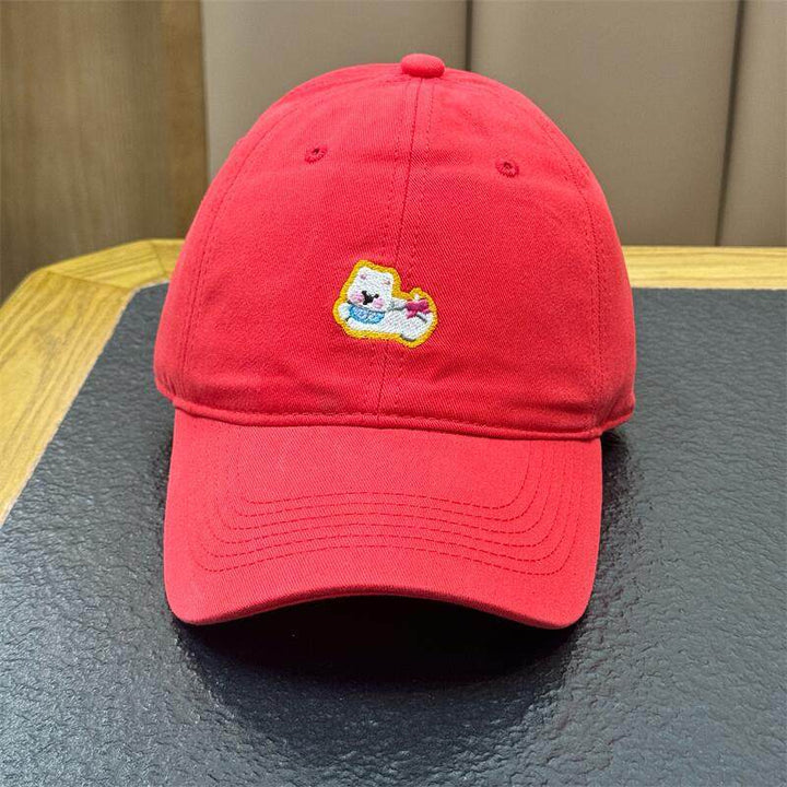 Women's Embroidered Fun Character Baseball Cap Kalsten
