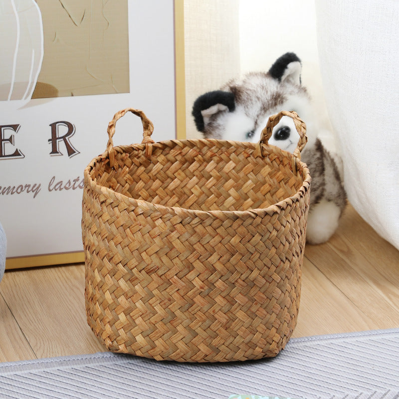 Multi-Functional Handwoven Storage Basket Kalsten