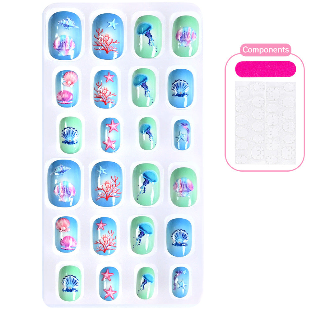 Creative Cartoon-Themed Press-On Nail Collection Kalsten