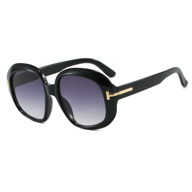 Women's oversized sunglasses with elegant frame structure and UV protection Kalsten