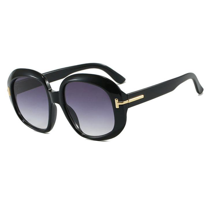 Women's oversized sunglasses with elegant frame structure and UV protection Kalsten