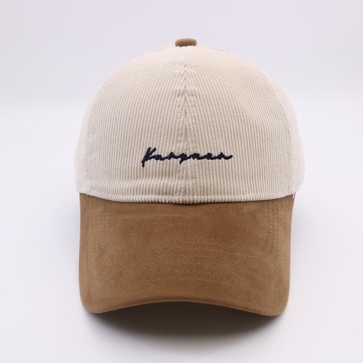 Unisex Textured Corduroy Baseball Cap Kalsten