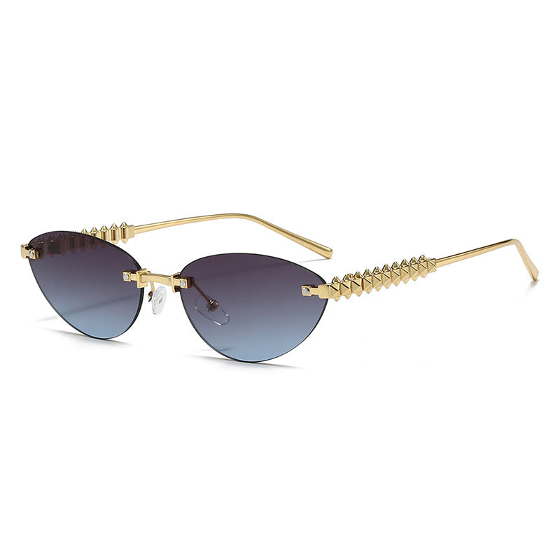 Women’s fashionable glasses with pointed accents Kalsten