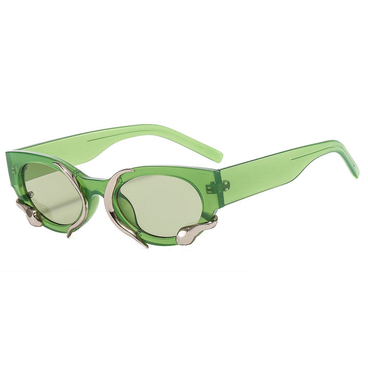 Women's designer sunglasses with a unique, sculptural frame Kalsten
