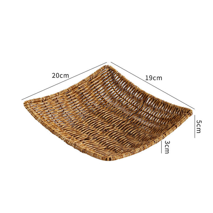 Handwoven Decorative Serving Basket Kalsten