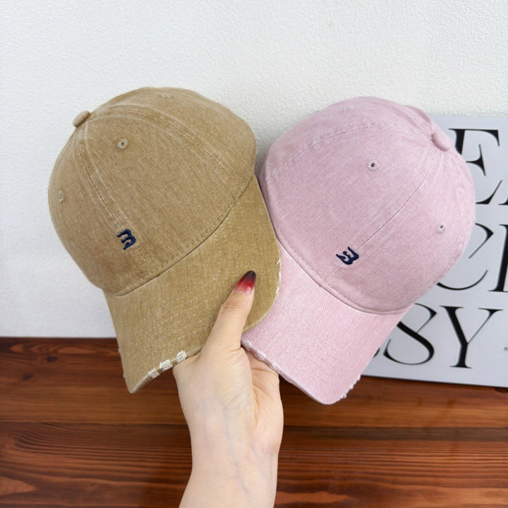 Unisex Distressed Cotton Baseball Cap Kalsten 1784083761