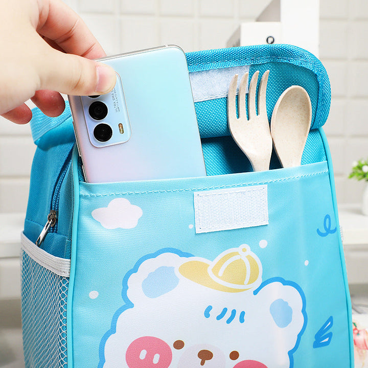 Insulated lunch bag with cute animal motif Kalsten