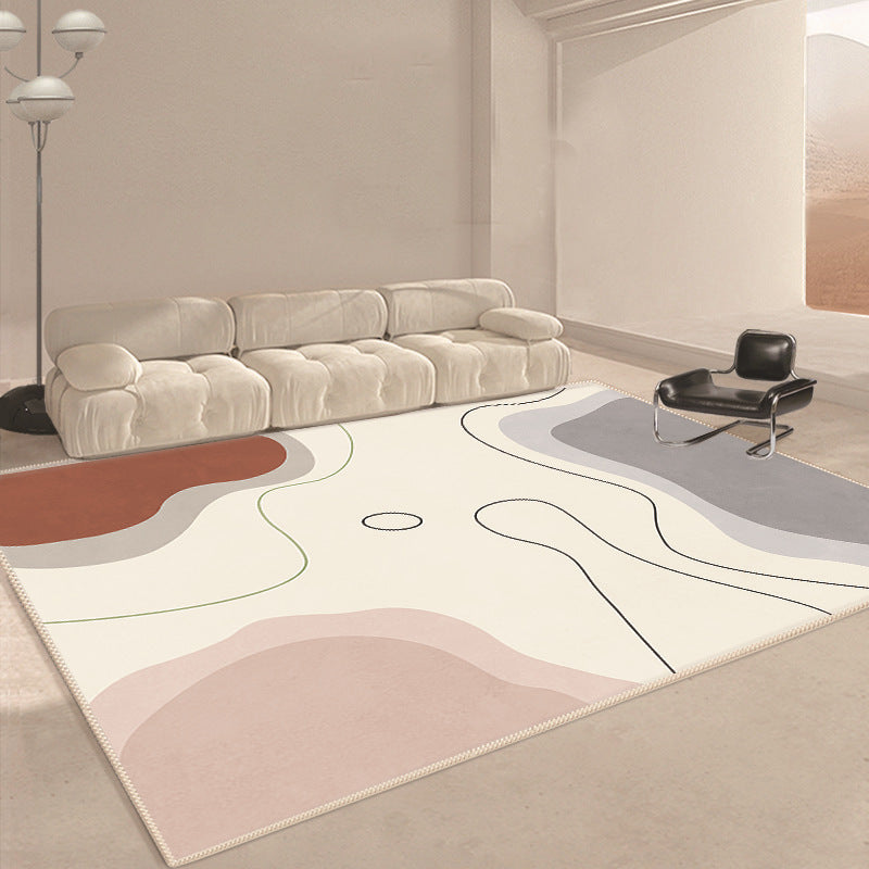 Modern Geometric Floral Area Rug Kalsten