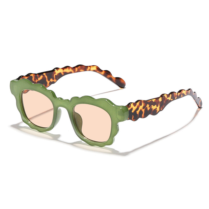 Women's eye-catching sunglasses in creatively designed cloud frame Kalsten