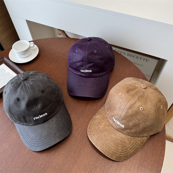 Unisex Vintage-Inspired Distressed Baseball Cap Kalsten