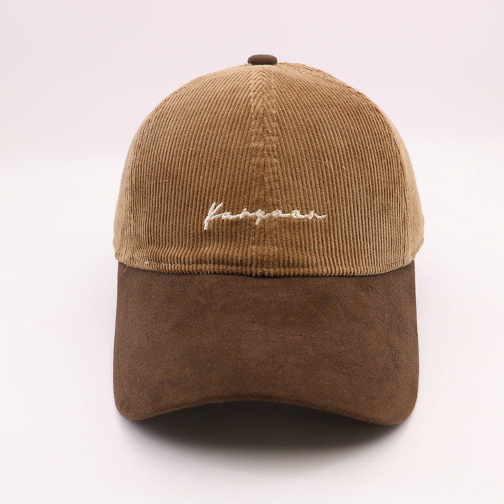 Unisex Textured Corduroy Baseball Cap Kalsten