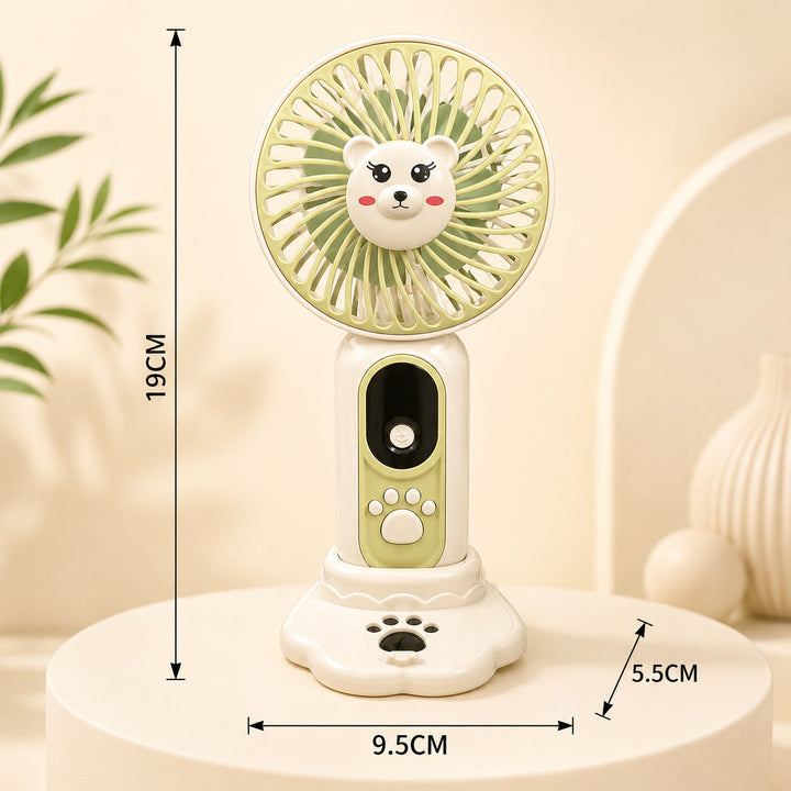 Ladies portable battery fan by Kalsten
