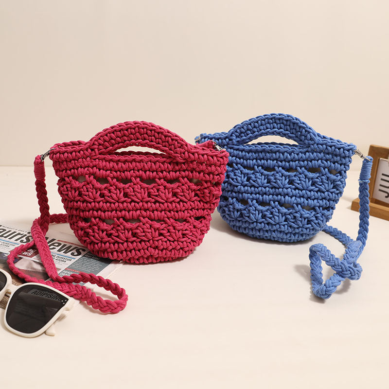 Handcrafted macrame shoulder bag with unique design Kalsten