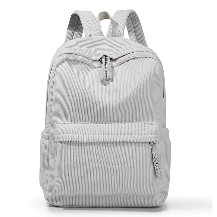 Textured Corduroy Backpack Kalsten