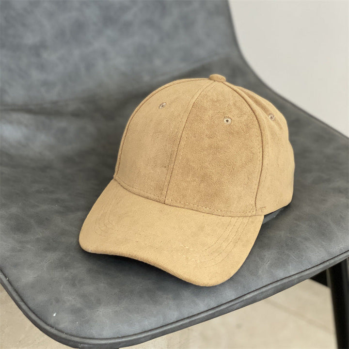 Men's Suede Texture Classic Cap Kalsten