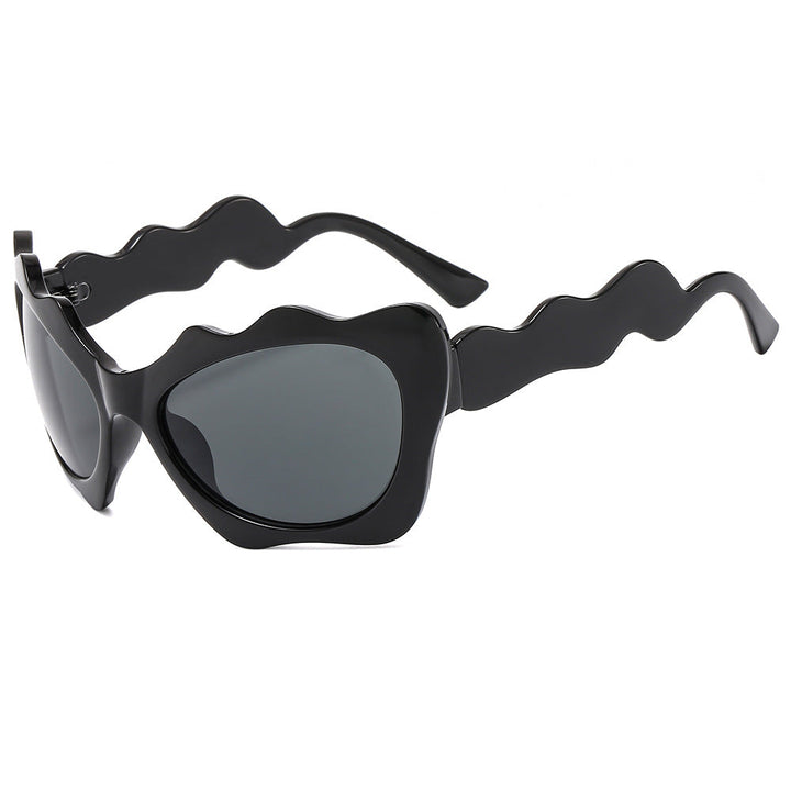 Ladies sunglasses in creative wave design Kalsten