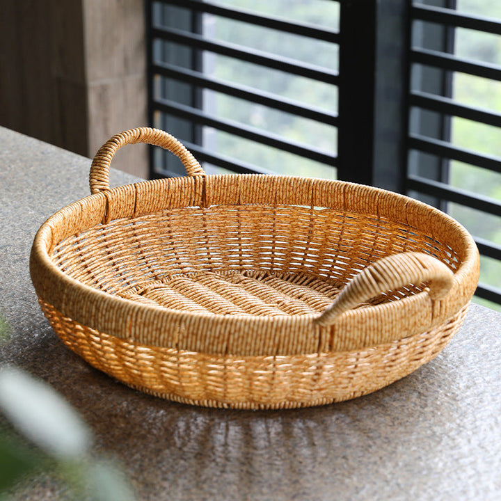 Unisex Practical Fruit and Vegetable Container with Two Handles Kalsten