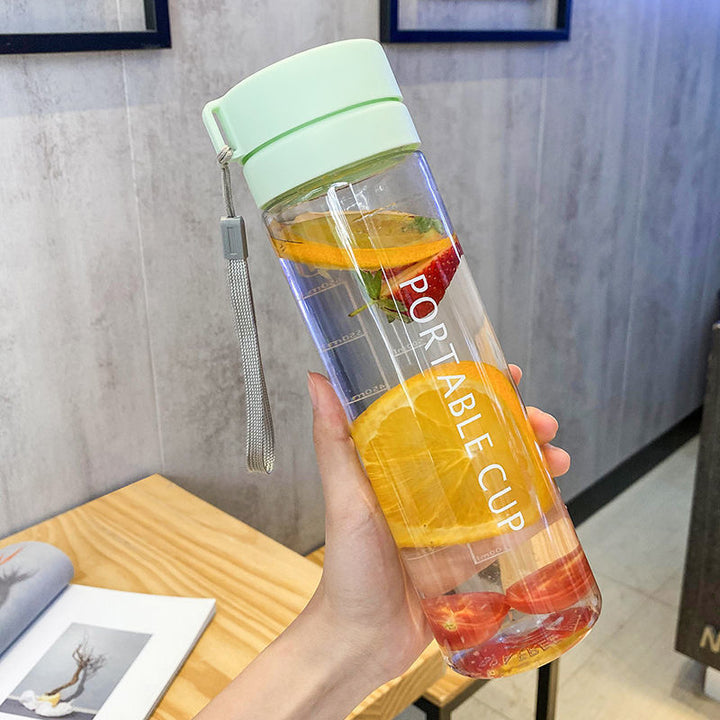 Women's water bottle with innovative lid Kalsten