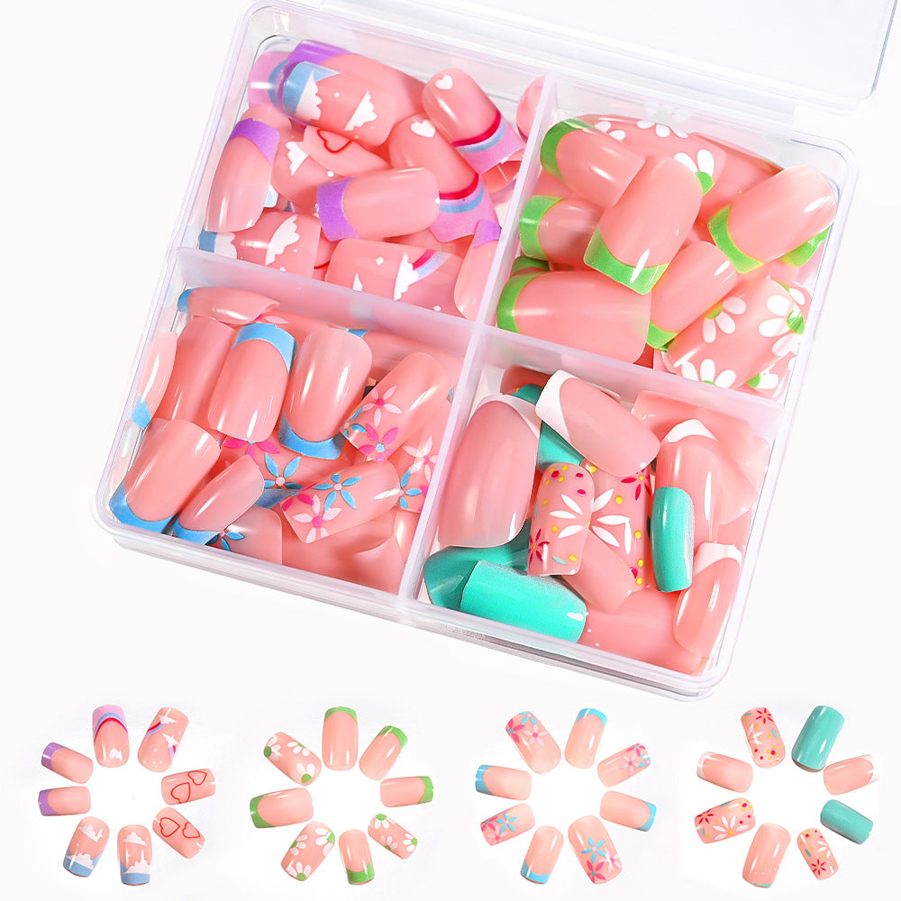Artistic Themed Press-On Nail Collection Kalsten