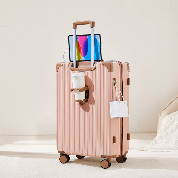 Unisex Textured Hard-Shell Luggage Set Kalsten