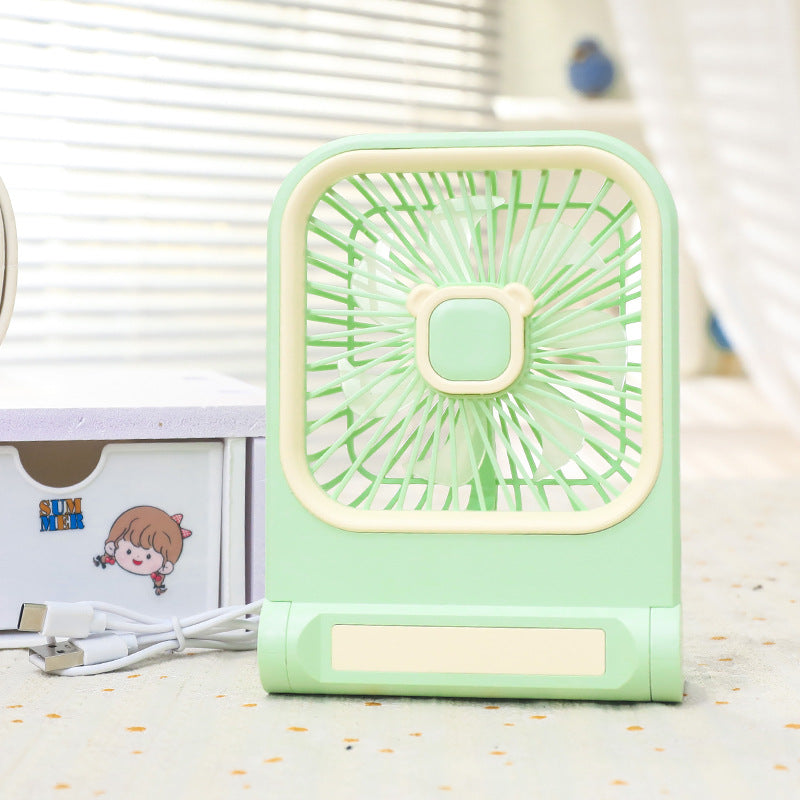 Women's portable mini fan with charming cat design Kalsten