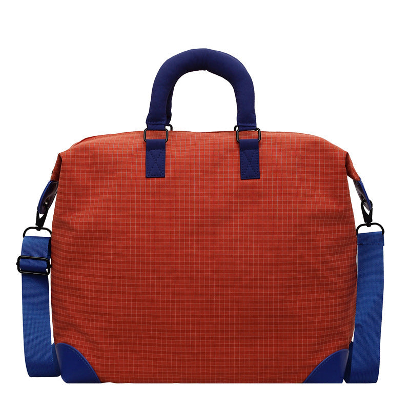 Fashionable Travel Bag with Ergonomic Carrying Strap and Structured Interior Kalsten