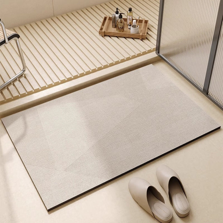 Geometric Design Bath Rug Kalsten