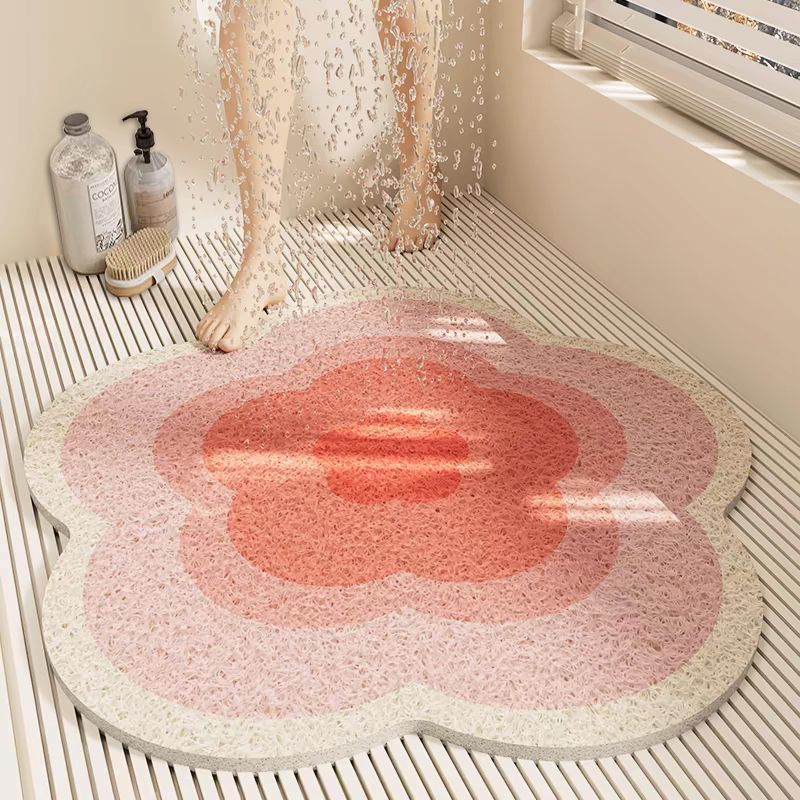 Floral Shaped Bath Mat Kalsten