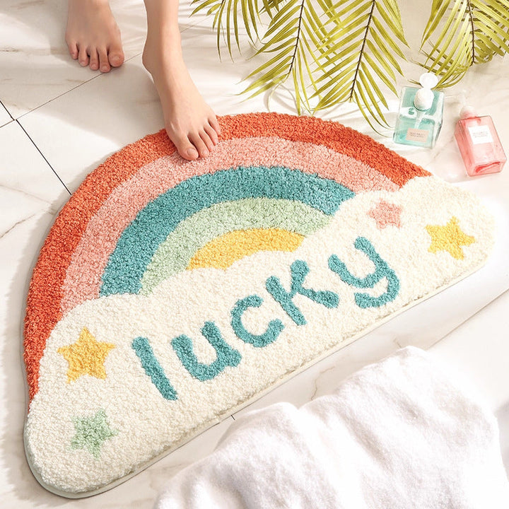 Playful Cartoon Pet Bath Mat Kalsten
