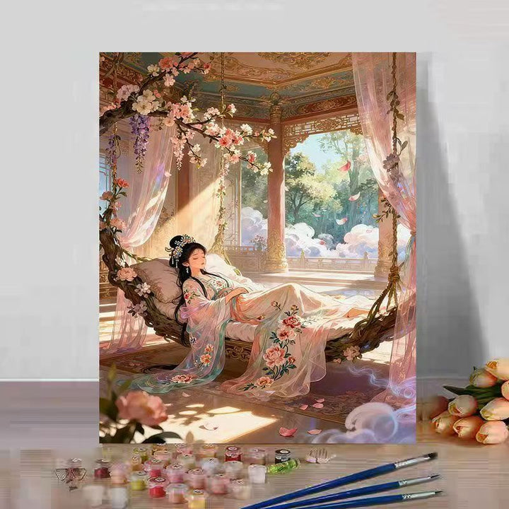 Fantasy Landscape Paint by Numbers Art Kit Kalsten