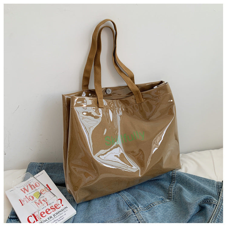 Spacious and Transparent Tote Bag Kalsten