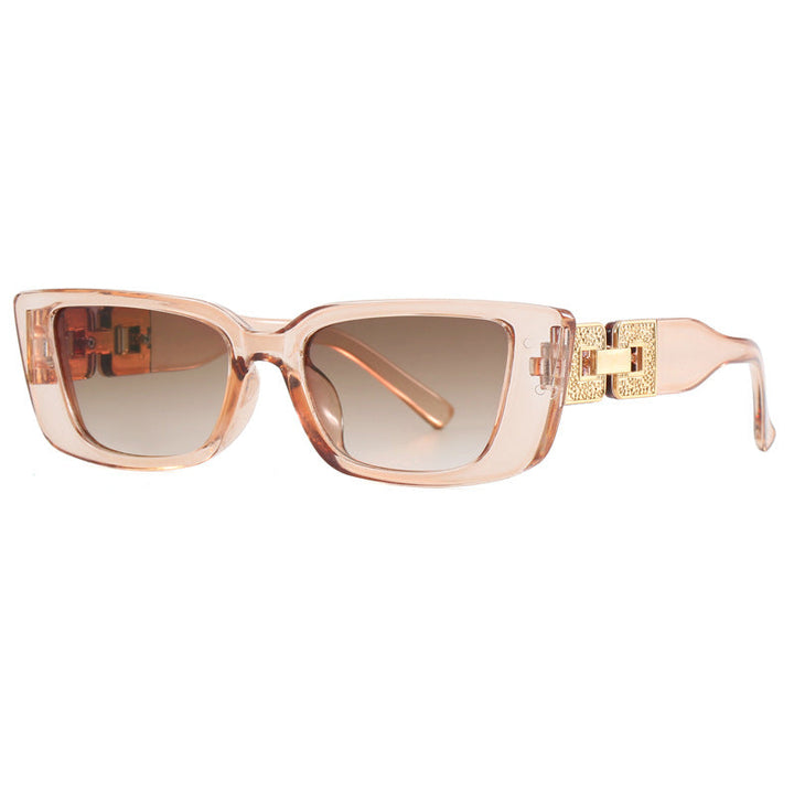 Women's trendy oversized sunglasses with unique leopard print Kalsten