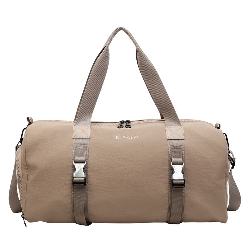 Sporty Duffel Bag with Adjustable Shoulder Strap and Ergonomic Handles Kalsten
