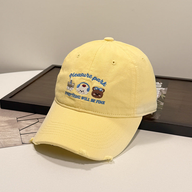 Unisex Embroidered Casual Cap Kalsten
