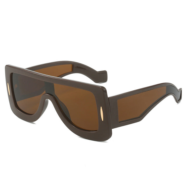 Ladies futuristic oversized sunglasses Kalsten