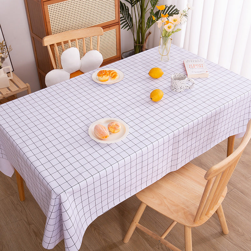 Checkered Pattern Tablecloth