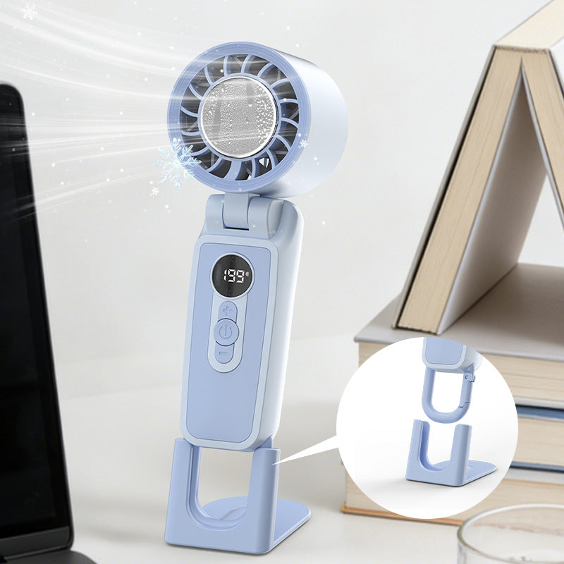 Women Portable Mini High-Performance Fan with Digital Control Kalsten