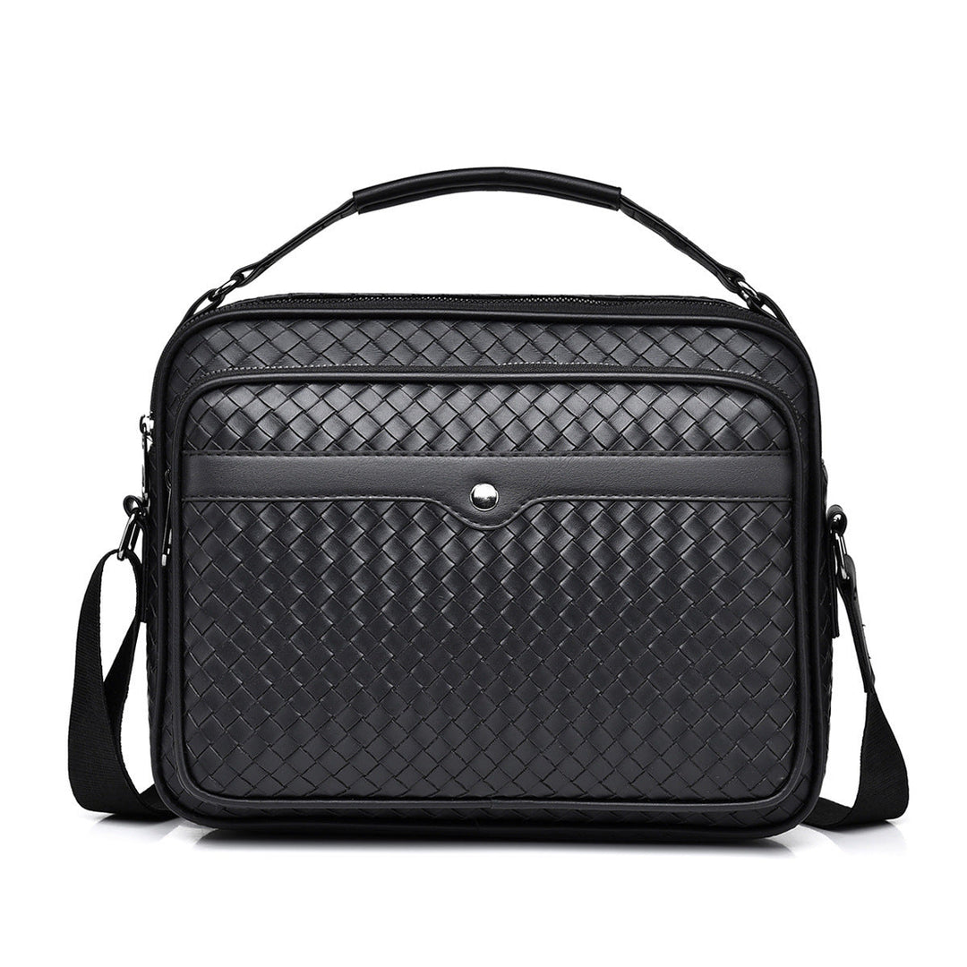 Stylish and Practical Briefcase with Braided Design Kalsten