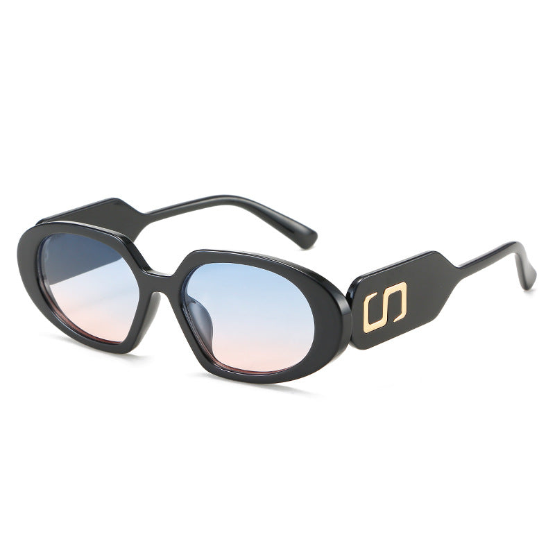 Women's fashionable sunglasses with unique design and stylish logo Kalsten