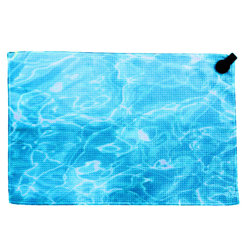 Towel with modern circular pattern Kalsten