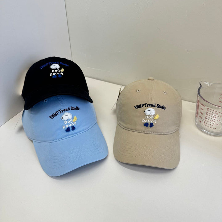 Unisex Embroidered Dog-Themed Baseball Cap Kalsten