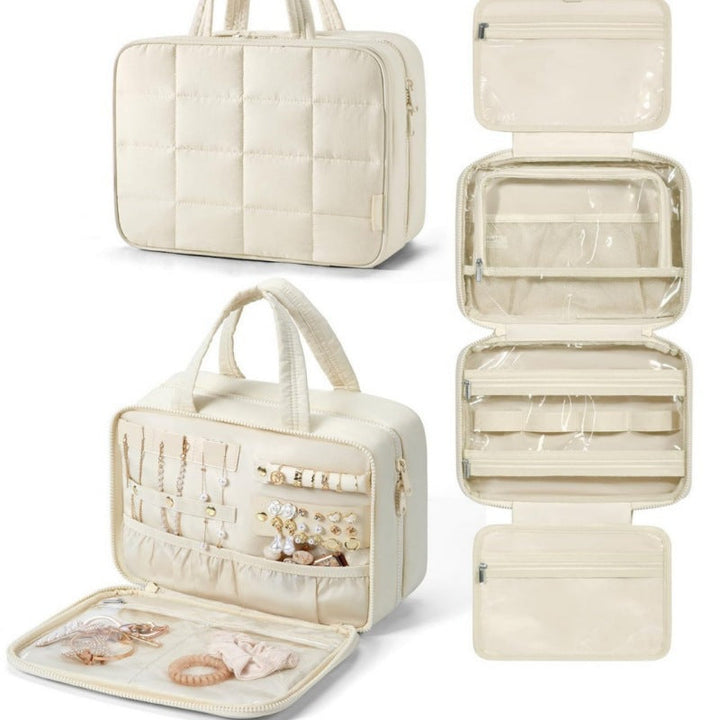 Jewelry organizer bag with multiple compartments Kalsten