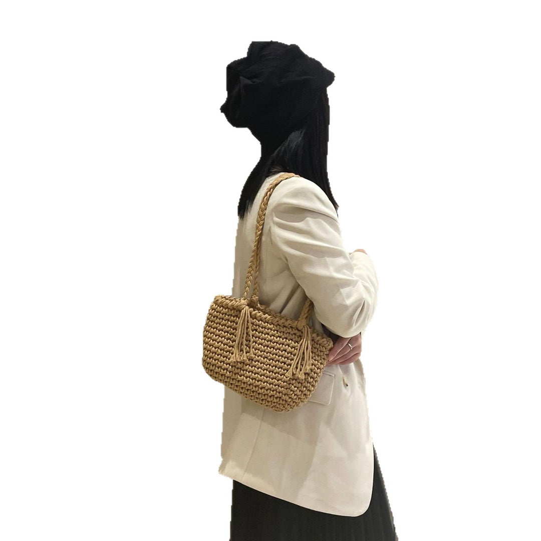 Hand-knotted shoulder bag Kalsten
