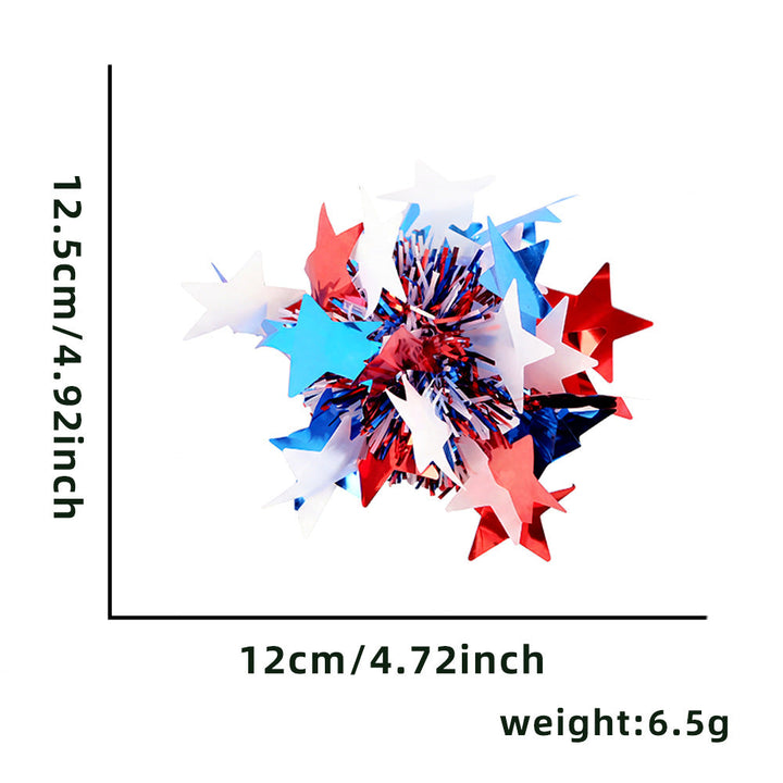 Unisex nan kompakter Cheerleader Pompon made of metallic foil Kalsten